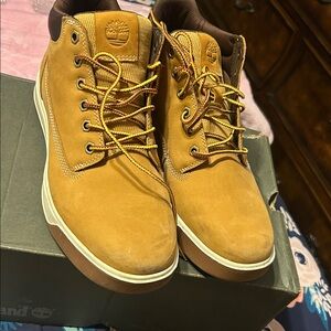Timberland Men's Tan Leather Boots